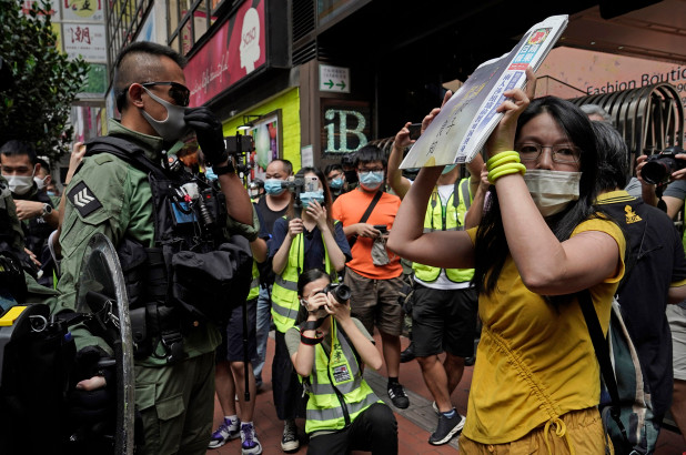 Hong Kongers stand up for freedom on Chinese Communists’ ‘National Day’