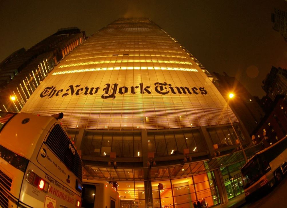 The New York Times Is Now Officially Chinese Communist Propaganda