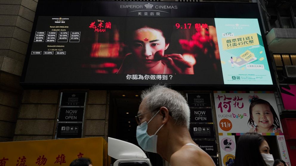 Hong Kong to censor films ‘endangering national security’