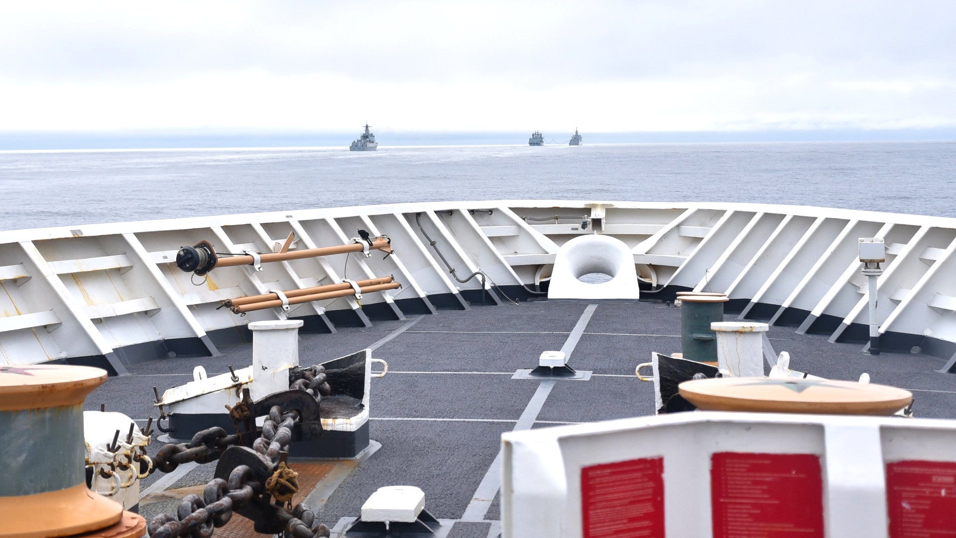 Chinese Warships Sailing Near Alaska’s Aleutian Islands Shadowed by U.S. Coast Guard