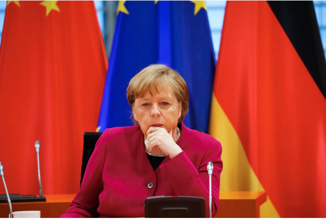 Germany may have been naive on China at first, Merkel says