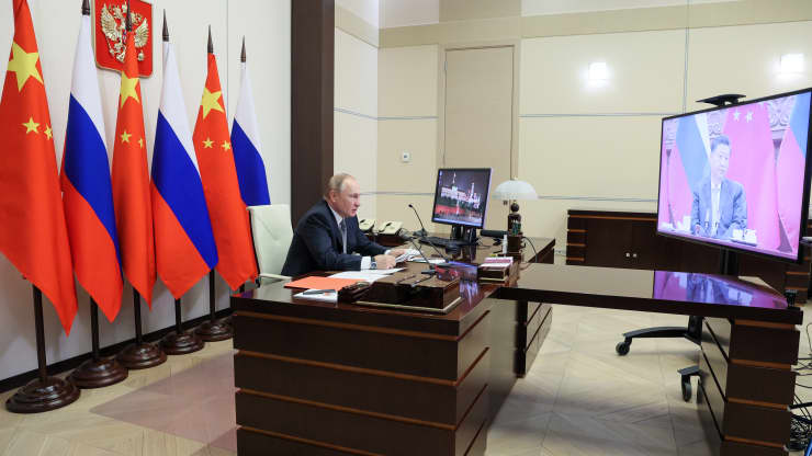 China’s Xi reportedly backs Putin in Russia’s bid for security guarantees from the West