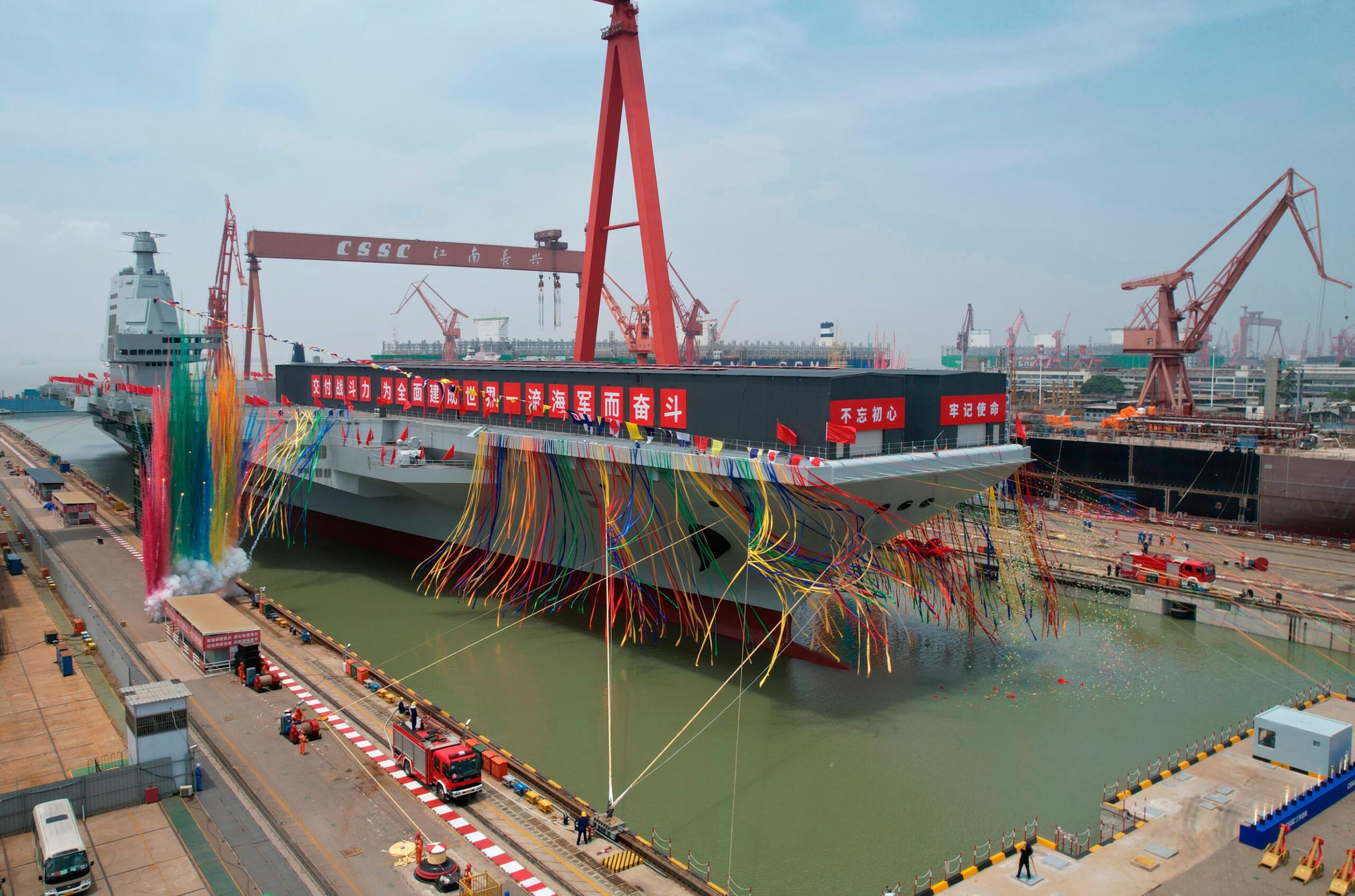 China launches third, most advanced aircraft carrier named ‘Fujian’